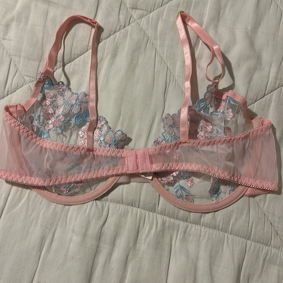 *NEW* Plus size lingerie set pink and blue 1X - Picture 3 of 12